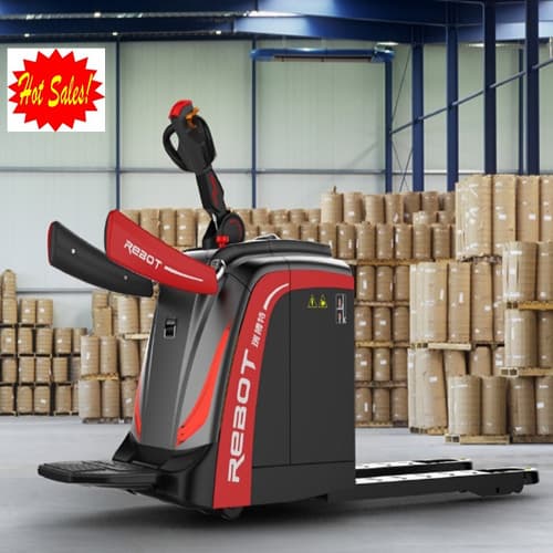 Full  Electric motor pallet Jack with pedal